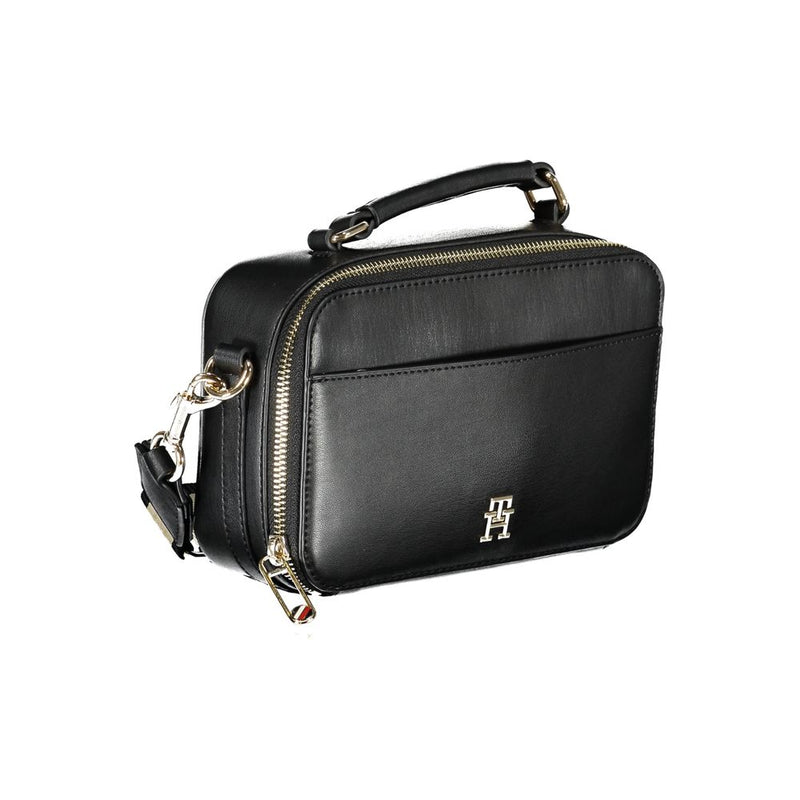 Tommy Hilfiger Black Polyethylene Handbag