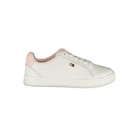 Tommy Hilfiger White Polyester Sneaker