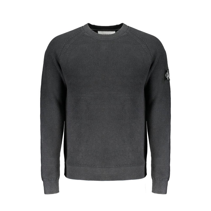 Calvin Klein Black Cotton Sweater