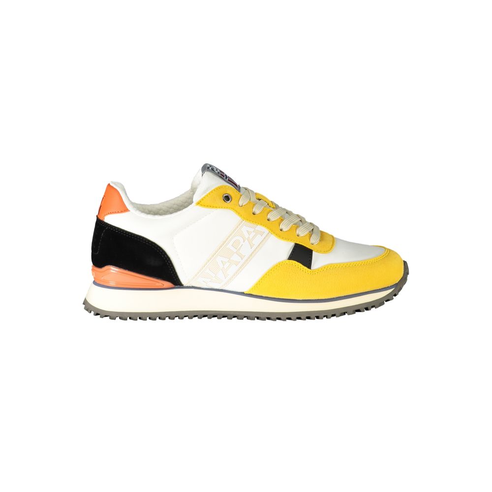 Napapijri Yellow Polyester Sneaker