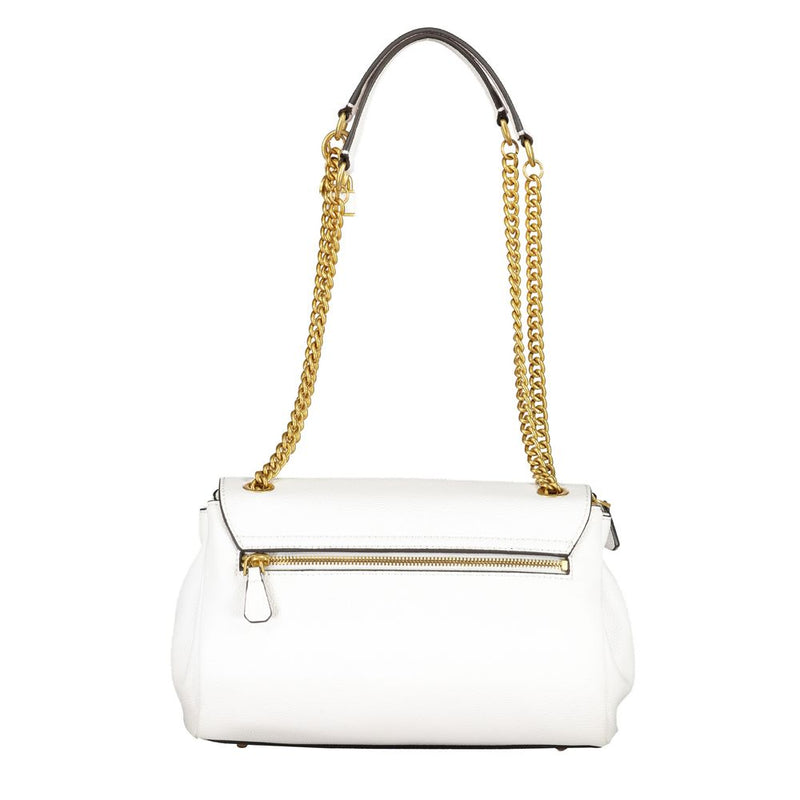 Guess Jeans White Polyethylene Handbag