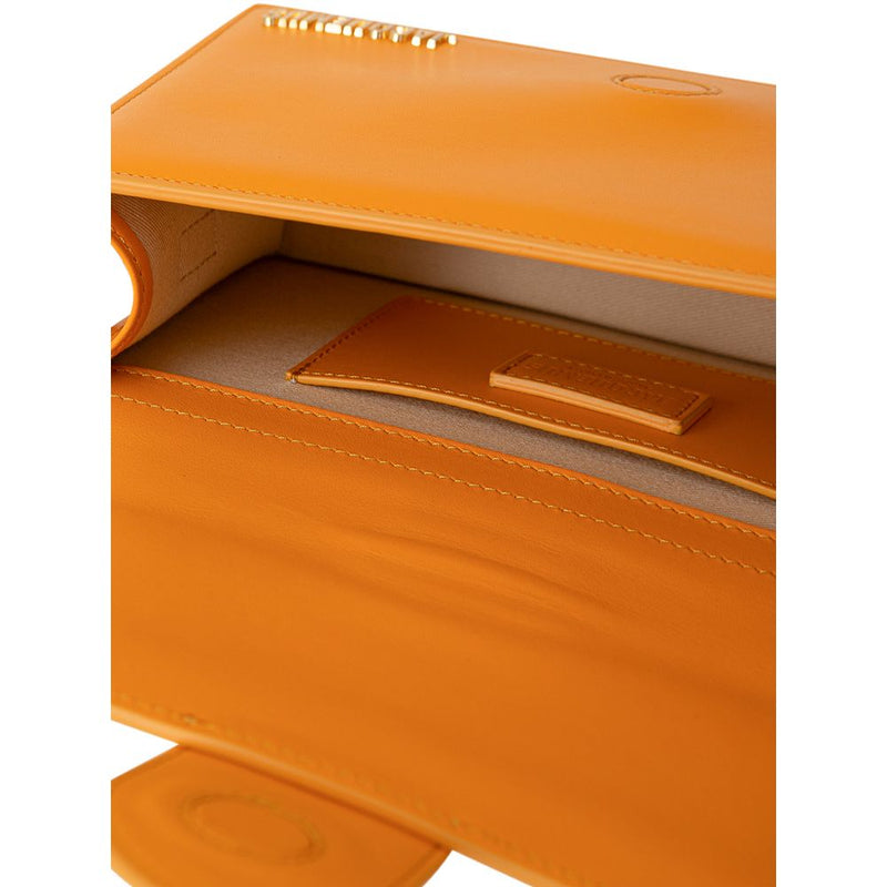 Jacquemus Orange Leather Handbag