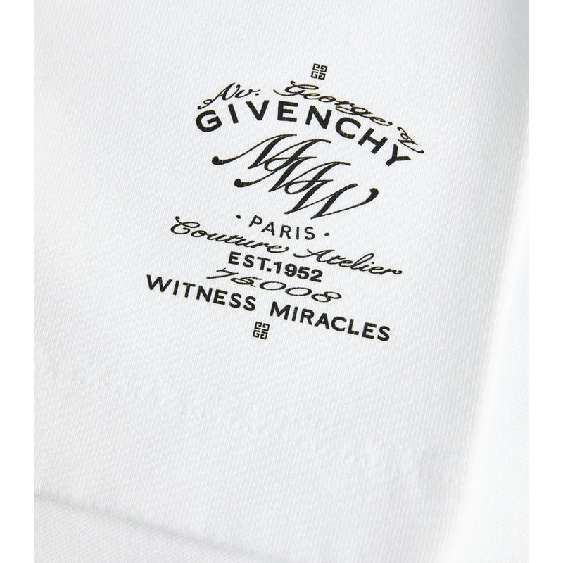 Givenchy White Cotton Short