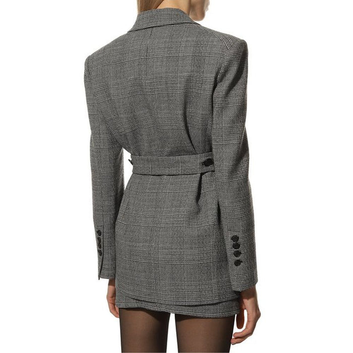 PINKO Black Wool Suits & Blazer