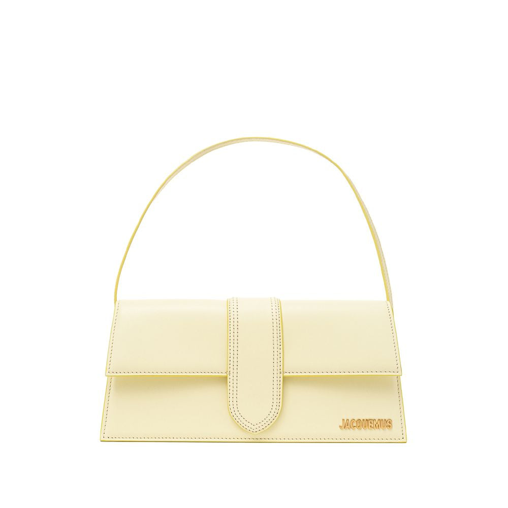 Jacquemus Yellow Leather Shoulder Bag