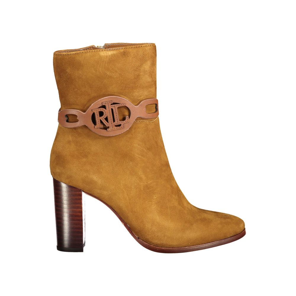 Ralph Lauren Brown Leather Boot