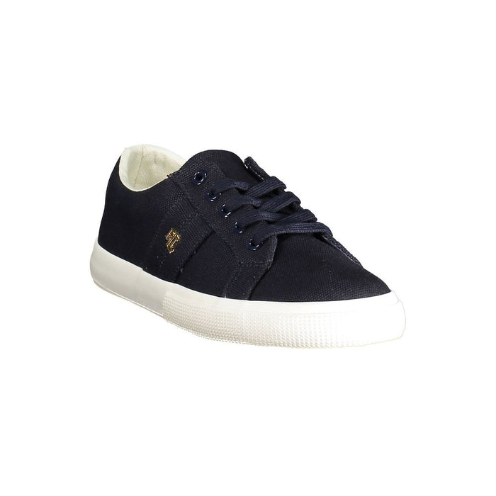 Ralph Lauren Blue Cotton Sneaker