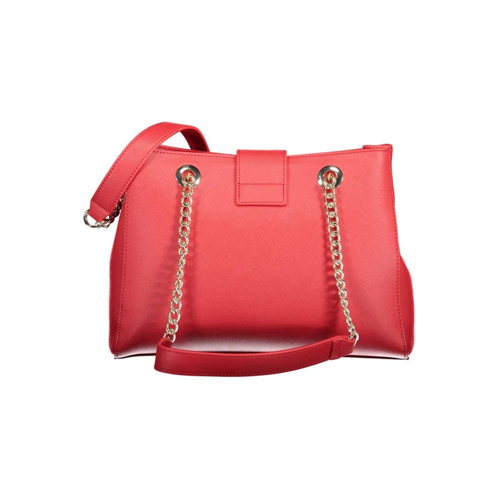 Valentino Bags Red Polyethylene Handbag