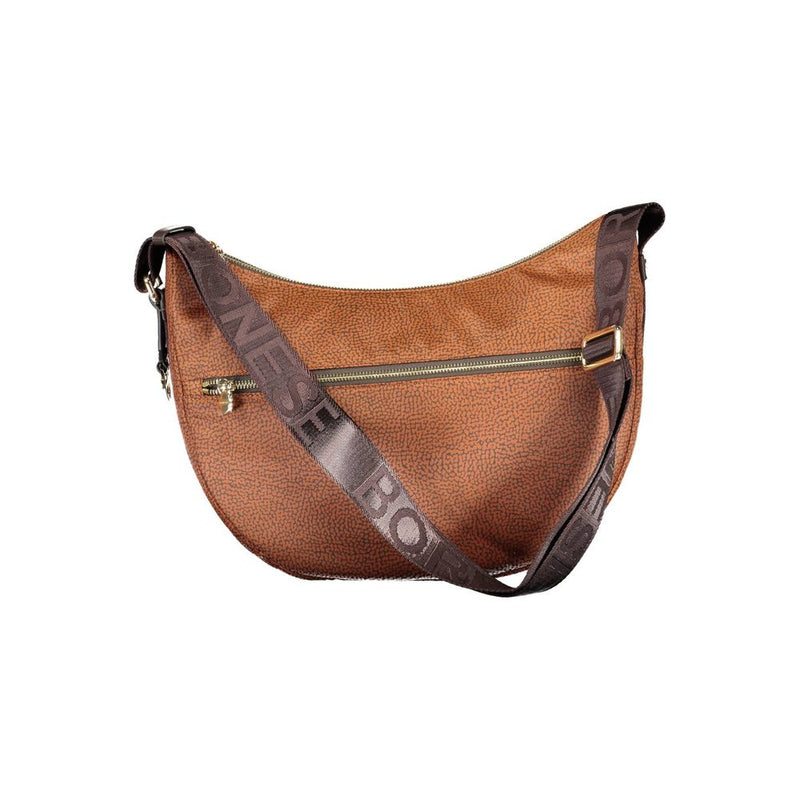 Borbonese Brown Polyester Handbag