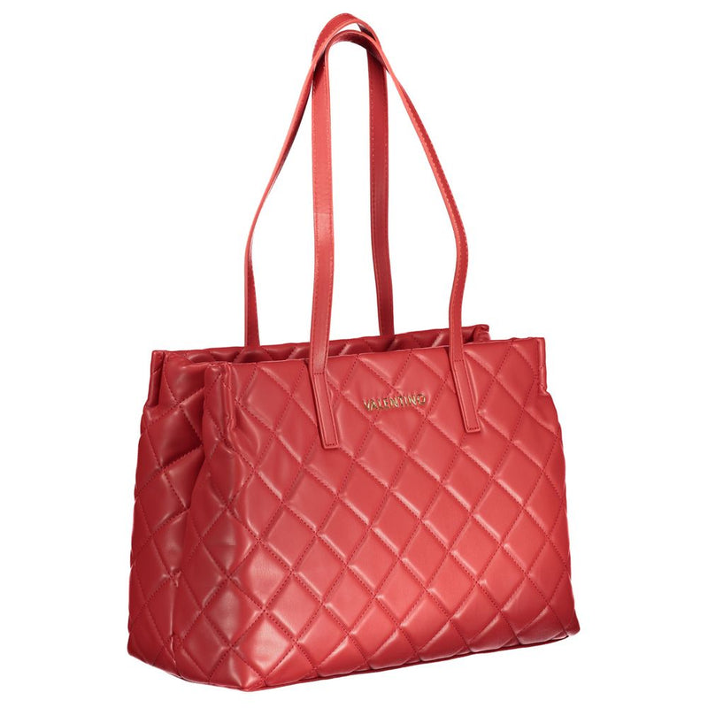 Valentino Bags Red Polyethylene Handbag