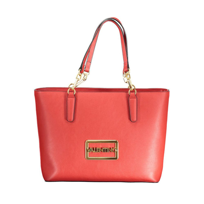 Valentino Bags Red Polyethylene Handbag