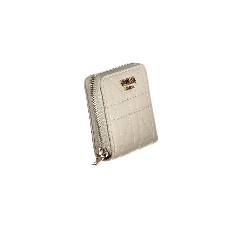 Guess Jeans Beige Polyethylene Wallet