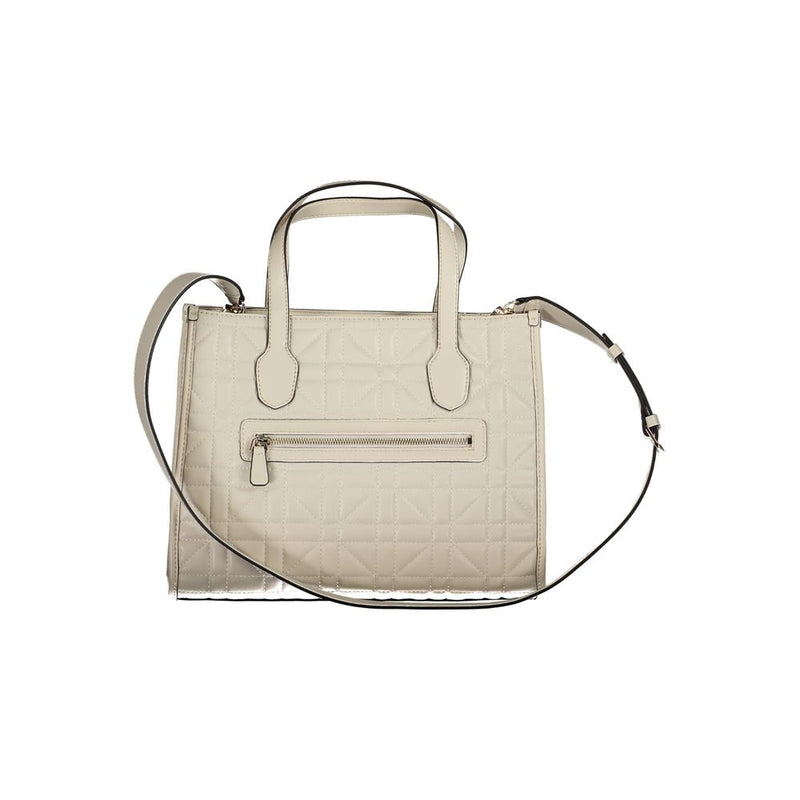 Guess Jeans Beige Polyethylene Handbag