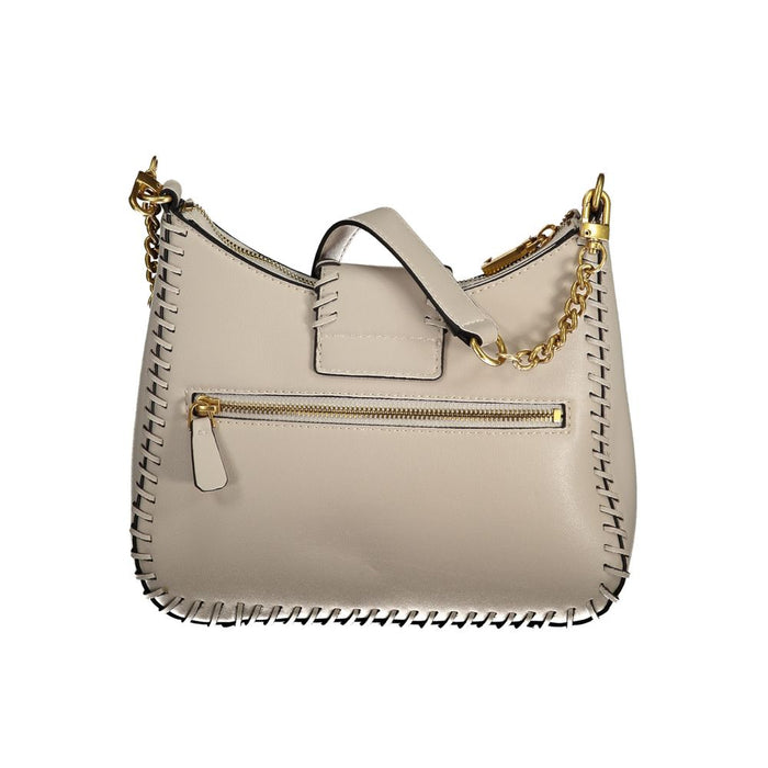 Guess Jeans Beige Polyethylene Handbag