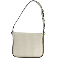 Guess Jeans White Polyethylene Handbag