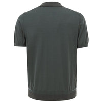 Brioni Green Cotton Polo Shirt