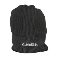 Calvin Klein Black Wool Hat