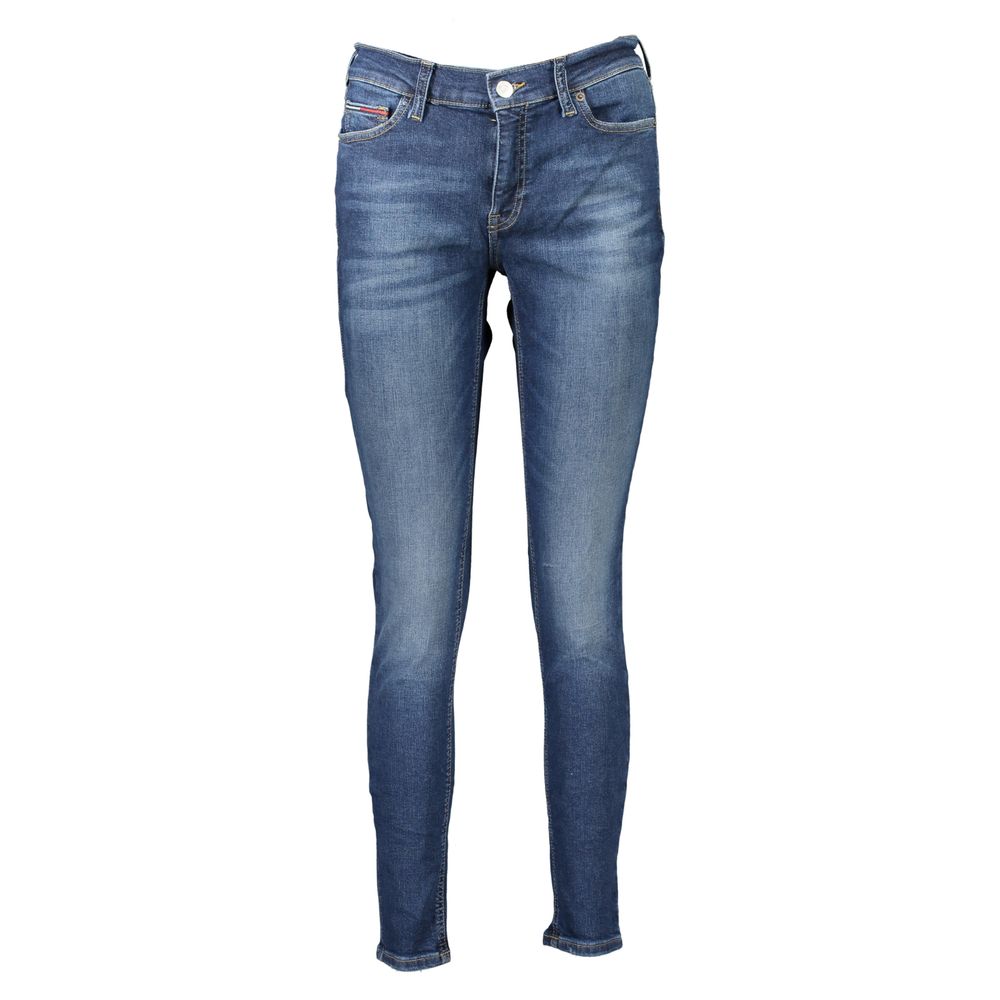 Tommy Hilfiger Blue Cotton Jeans & Pant