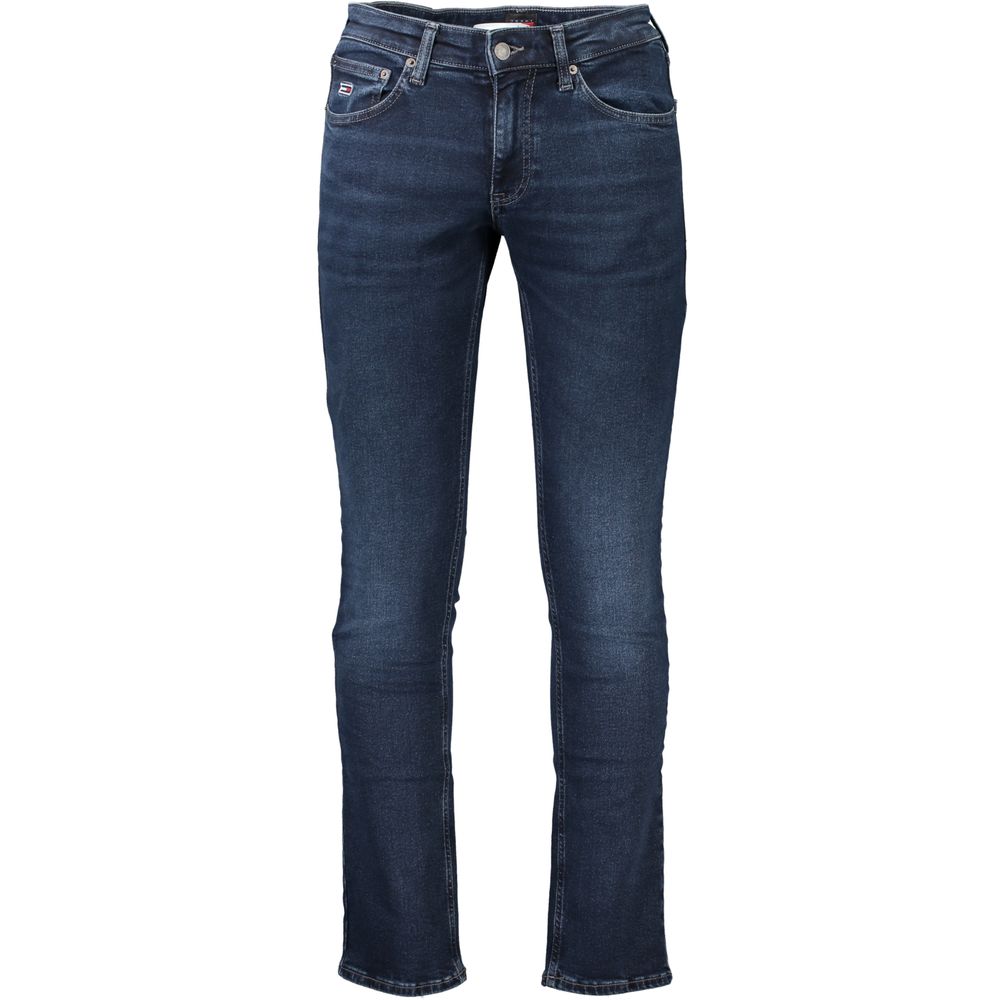 Tommy Hilfiger Blue Cotton Jeans & Pant