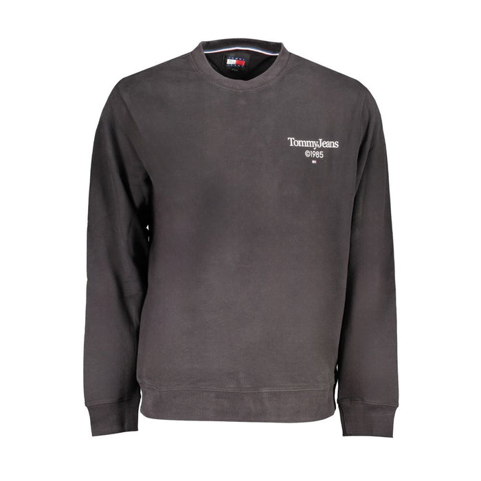 Tommy Hilfiger Black Cotton Sweater