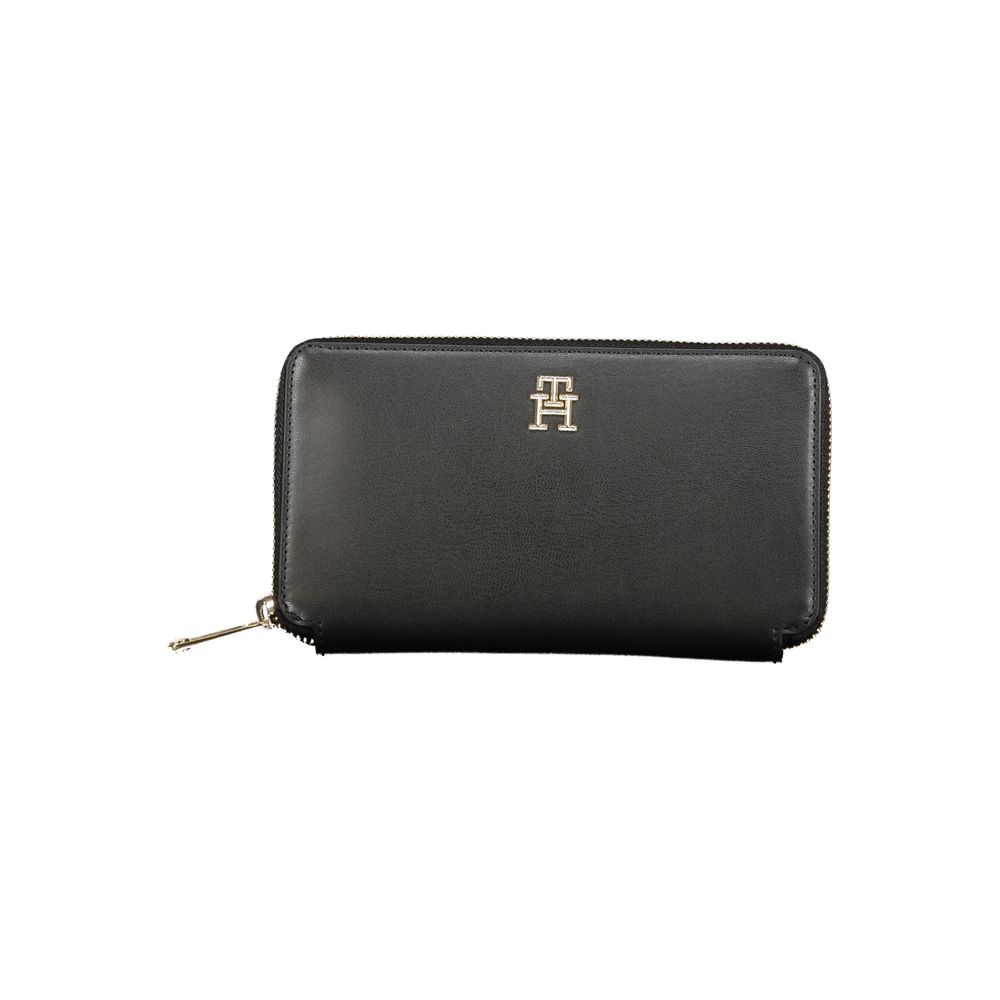 Tommy Hilfiger Black Polyethylene Wallet