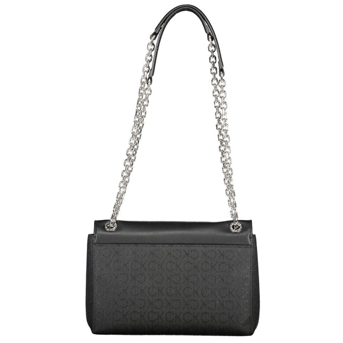 Calvin Klein Black Polyester Handbag