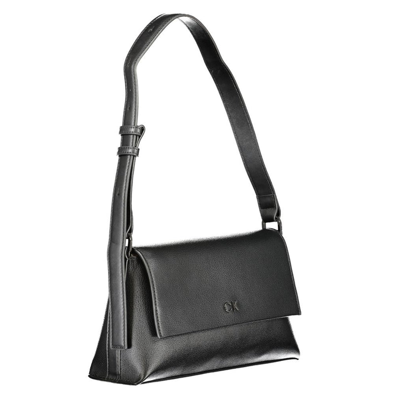 Calvin Klein Black Polyester Handbag