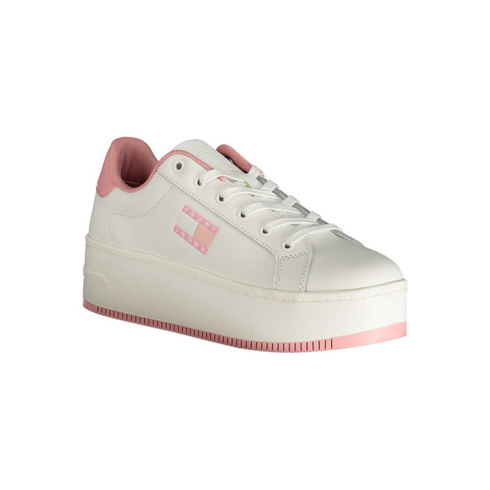 Tommy Hilfiger Pink Polyester Sneaker