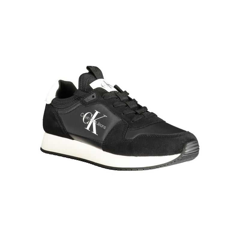 Calvin Klein Black Polyester Sneaker