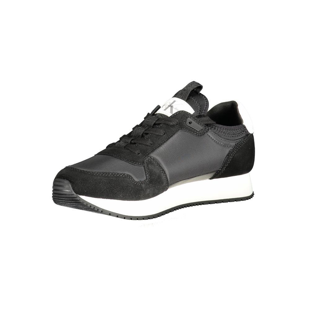 Calvin Klein Black Polyester Sneaker