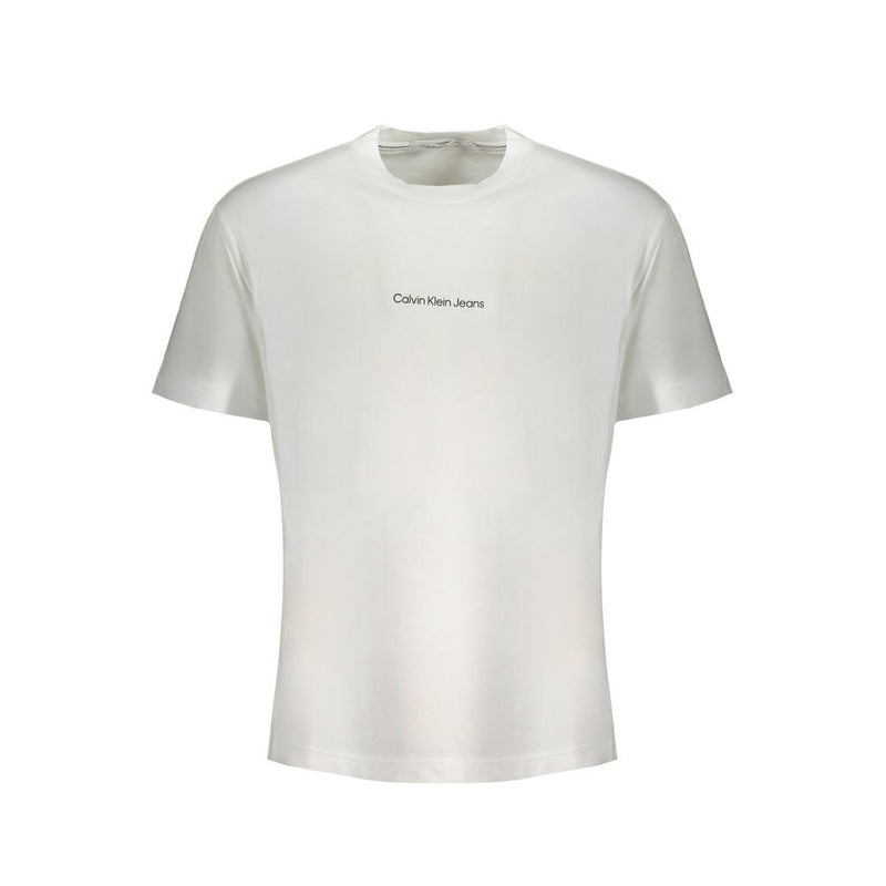 Calvin Klein White Cotton T-Shirt