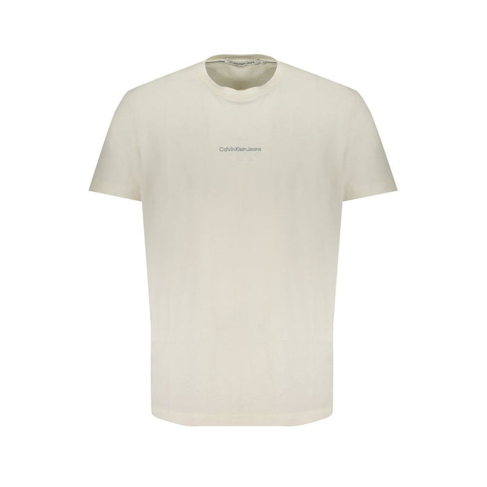 Calvin Klein White Cotton T-Shirt