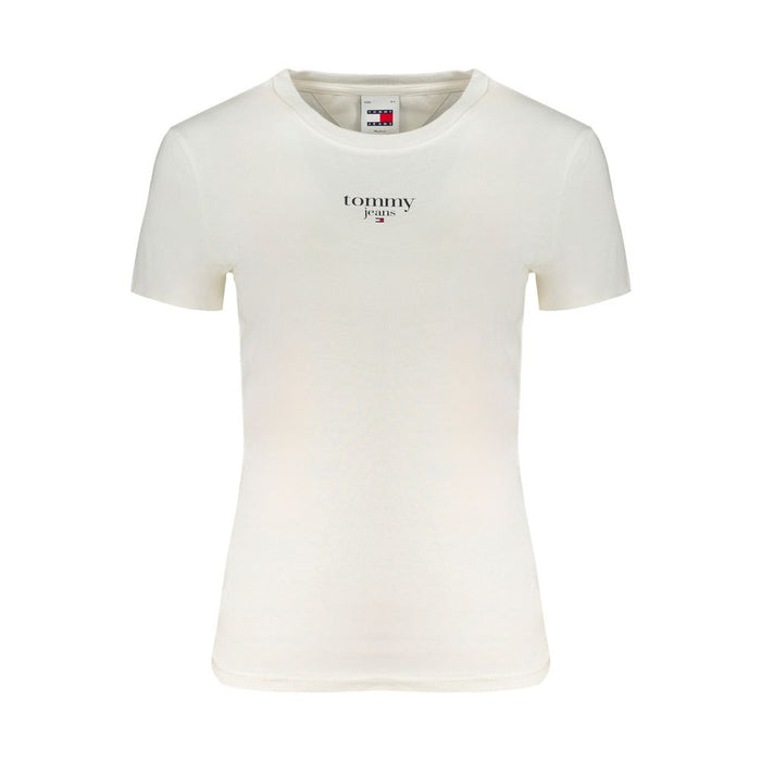 Tommy Hilfiger White Cotton Tops & T-Shirt