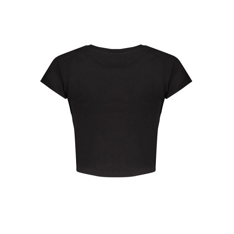 Calvin Klein Black Cotton Tops & T-Shirt