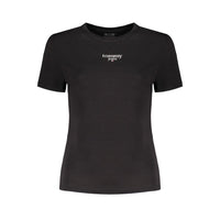 Tommy Hilfiger Black Cotton Tops & T-Shirt