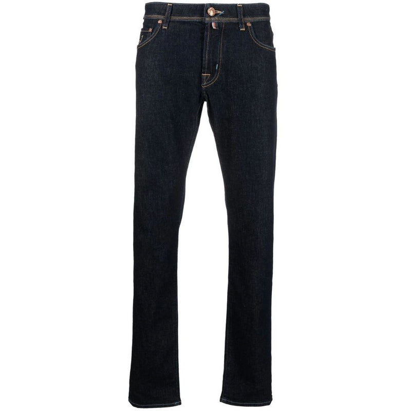 Jacob Cohen Blue Cotton Jeans & Pant