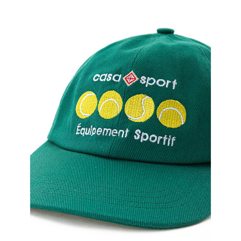 Casablanca Green Cotton Hats & Cap