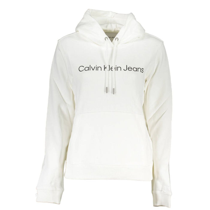 Calvin Klein White Cotton Sweater