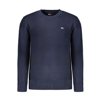 Tommy Hilfiger Blue Cotton Men Sweater