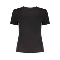 Tommy Hilfiger Black Cotton Tops & T-Shirt