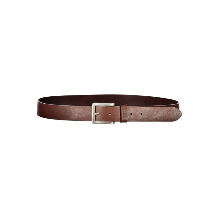 Guess Jeans Brown Leather Belt