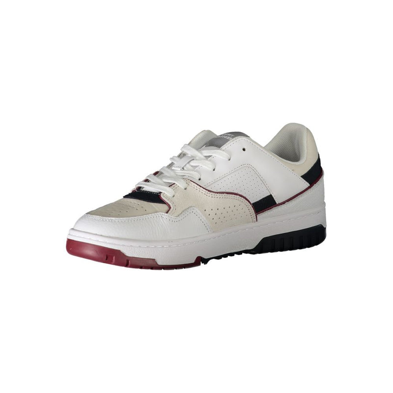 Tommy Hilfiger White Polyester Sneaker