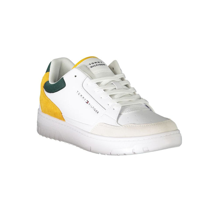 Tommy Hilfiger White Polyester Sneaker