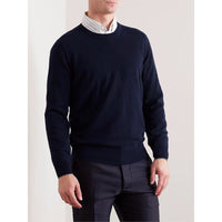 Brunello Cucinelli Blue Wool Sweater