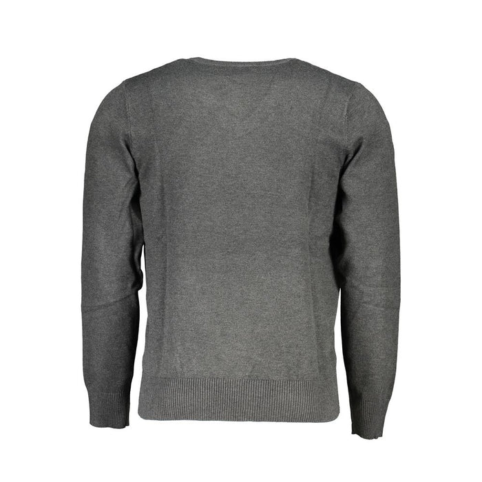 U.S. Grand Polo Gray Nylon Sweater