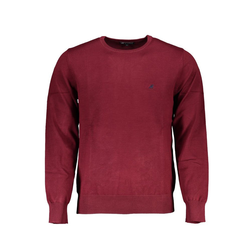 U.S. Grand Polo Red Nylon Sweater