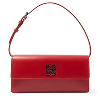 Off-White Red Leather Handbag