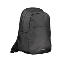 Tommy Hilfiger Black Polyester Backpack