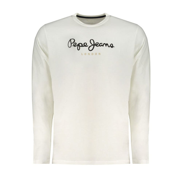 Pepe Jeans White Cotton T-Shirt