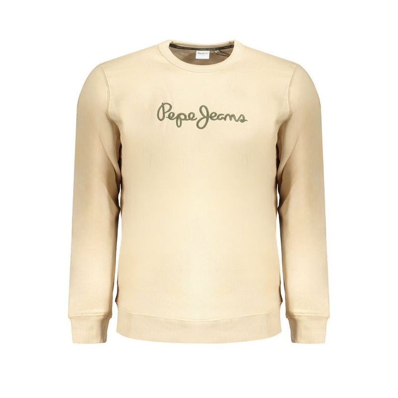 Pepe Jeans Beige Cotton Sweater